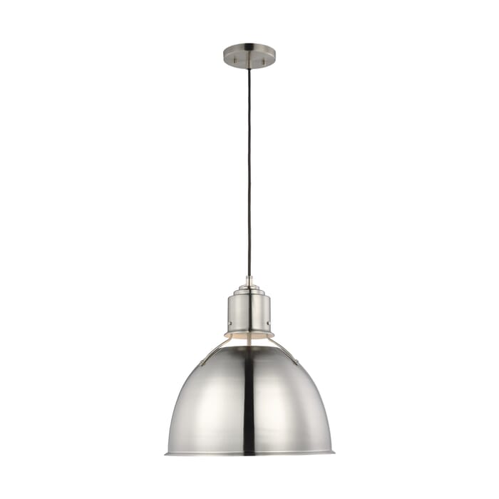 Sea Gull Huey LED Pendant Light in Brushed Nickel Sea Gull Huey LED Pendant Light in Brushed Nickel