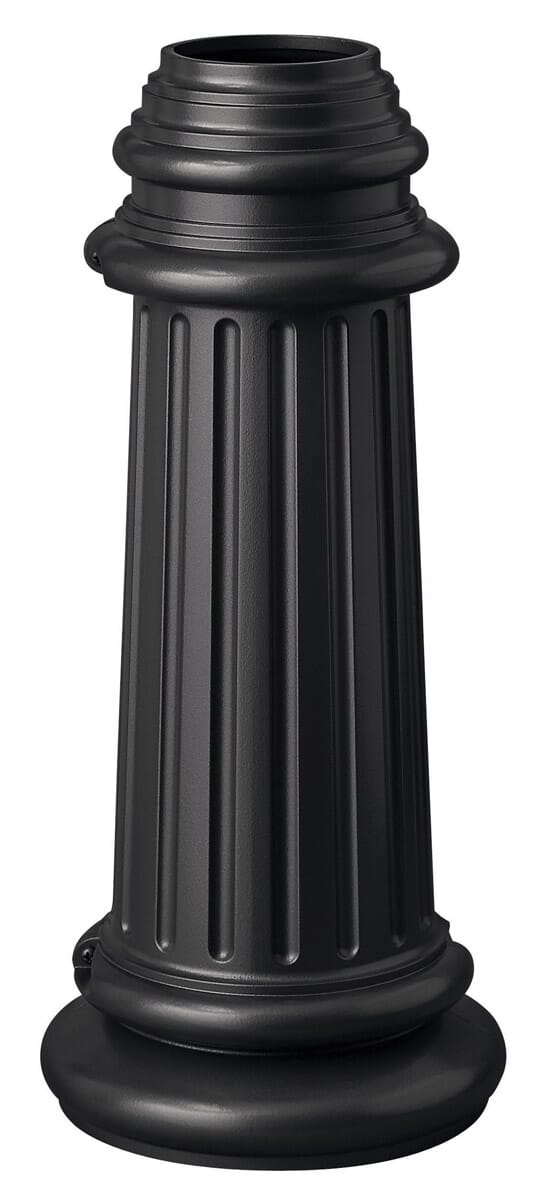 Outdoor Post In Bla… - image