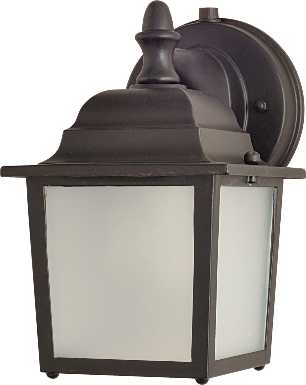 Builder Cast LED E26 1-Light LED Outdoor Wall Sconce in Empire Bronze