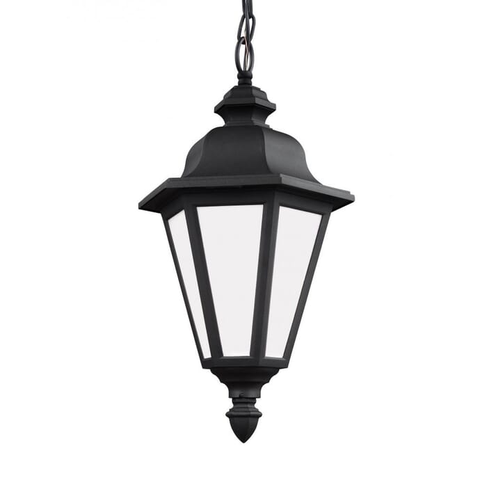 Sea Gull Brentwood Outdoor Hanging Light in Black Sea Gull Brentwood Outdoor Hanging Light in Black
