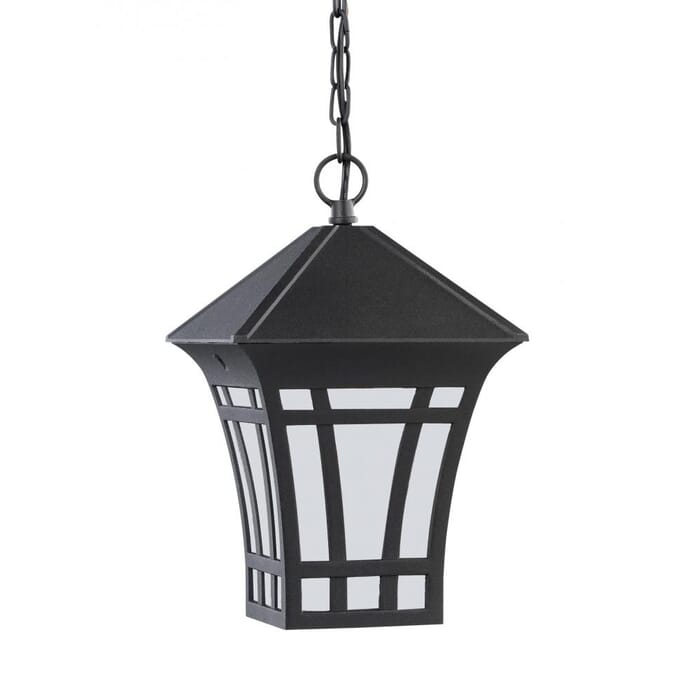 Sea Gull Herrington Outdoor Hanging Light in Black Sea Gull Herrington Outdoor Hanging Light in Black