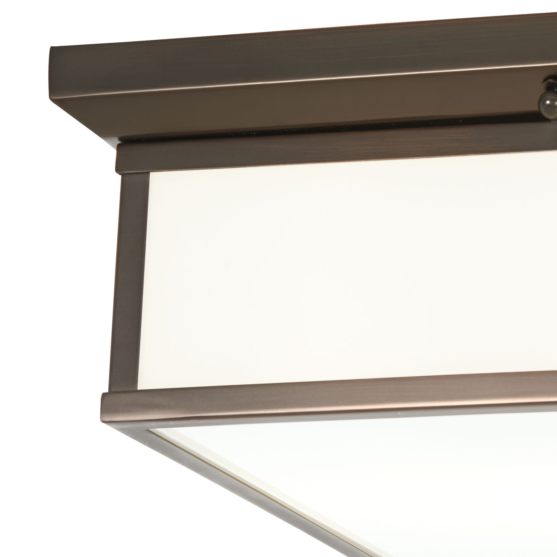 16" Ceiling Light in Harvard Court Bronze -Plated