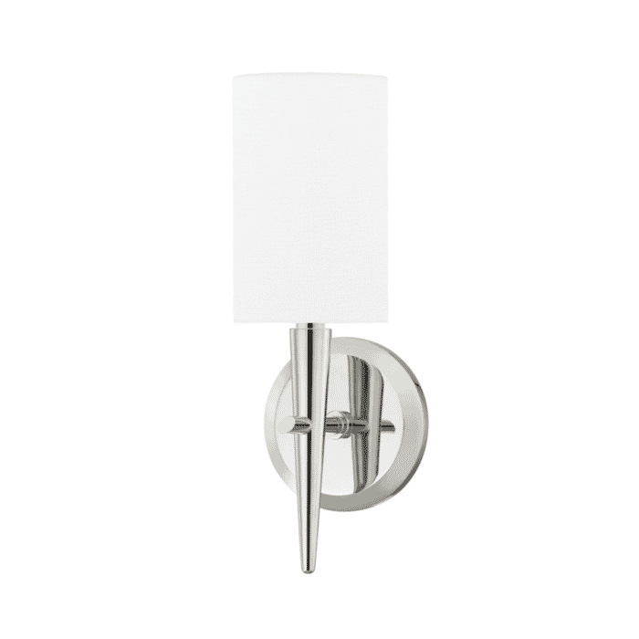 Hudson Valley Kirkwood Wall Sconce in Polished Nickel Hudson Valley Kirkwood Wall Sconce in Polished Nickel
