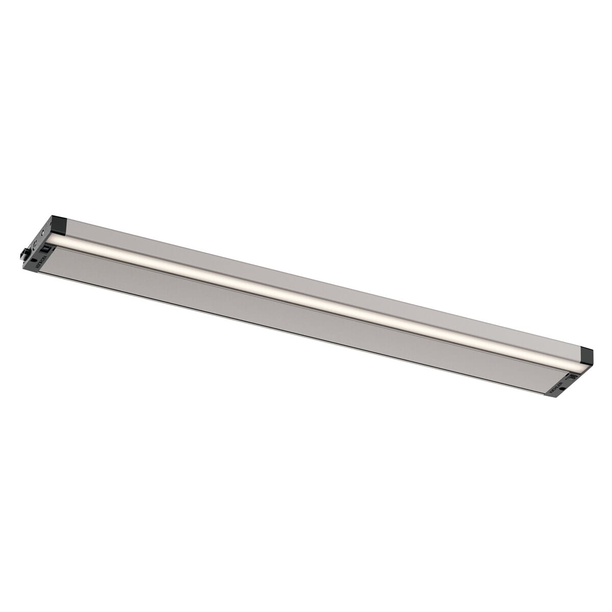 6U Series LED 30" 2700K/3000K Under Cabinet in Textured Nickel