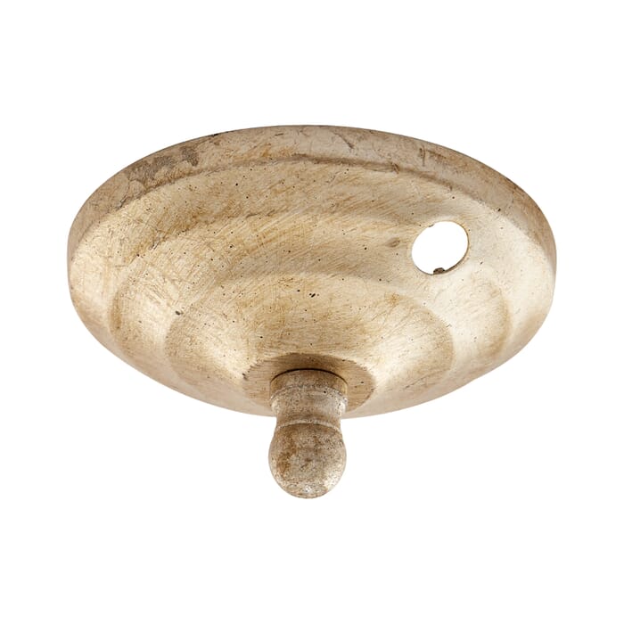 Quorum Ceiling Fan Light Kit in Aged Silver Leaf Quorum Ceiling Fan Light Kit in Aged Silver Leaf