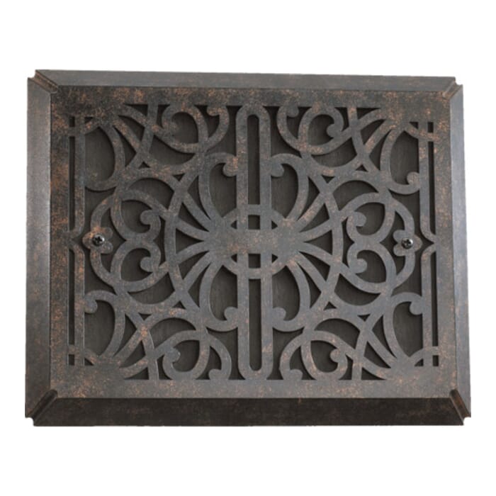 Quorum Door Chime Cover in Toasted Sienna Quorum Door Chime Cover in Toasted Sienna