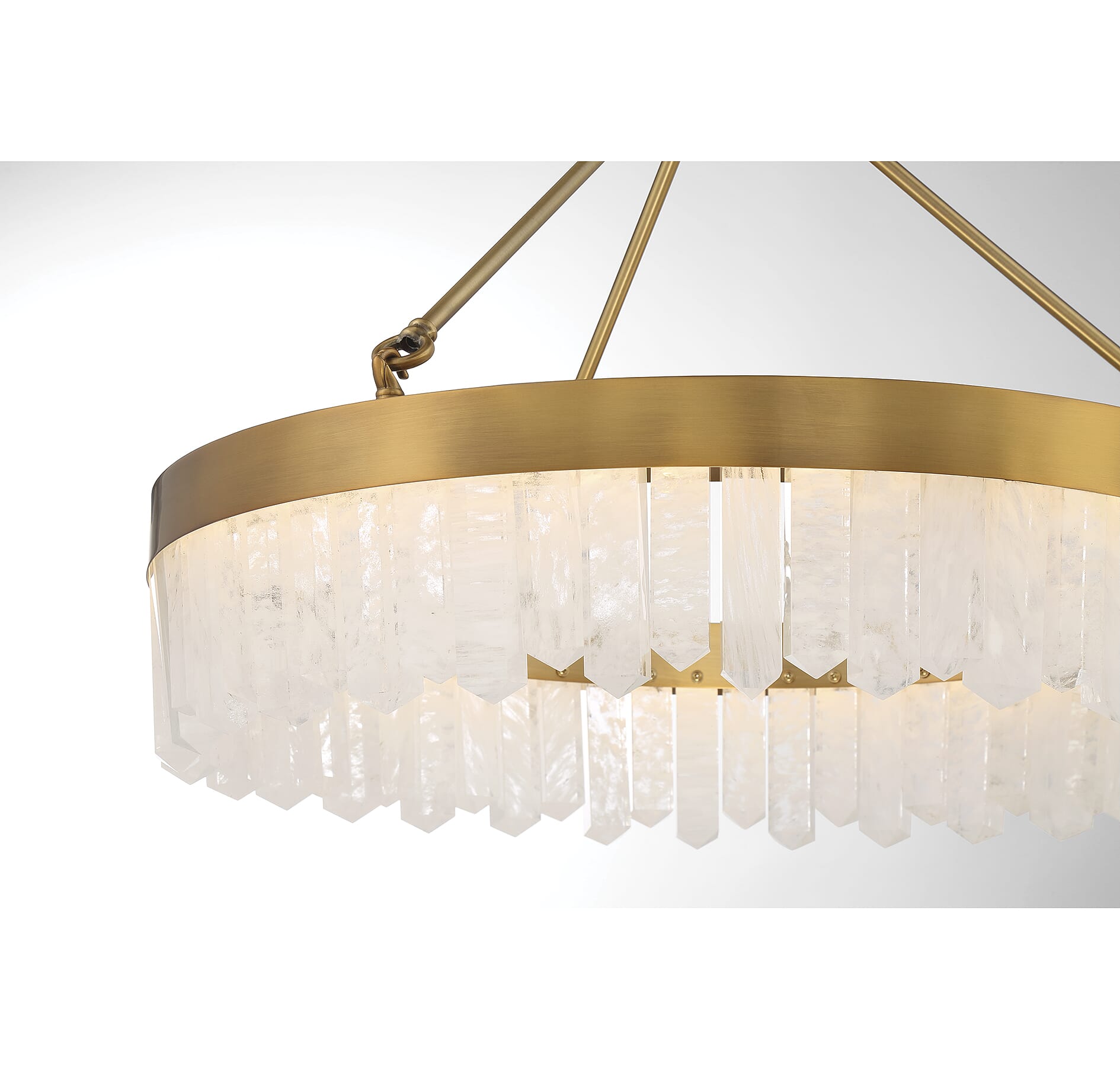 Savoy House Landon LED Pendant in Warm Brass