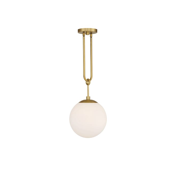 Savoy House Becker 1-Light Pendant in Warm Brass Savoy House Becker 1-Light Pendant in Warm Brass