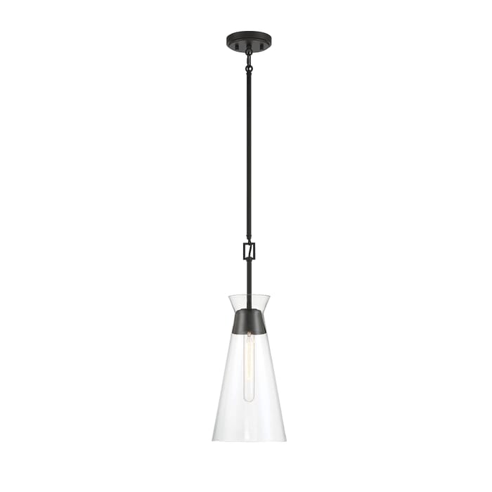 Savoy House Lakewood 1-Light Pendant in Matte Black Savoy House Lakewood 1-Light Pendant in Matte Black