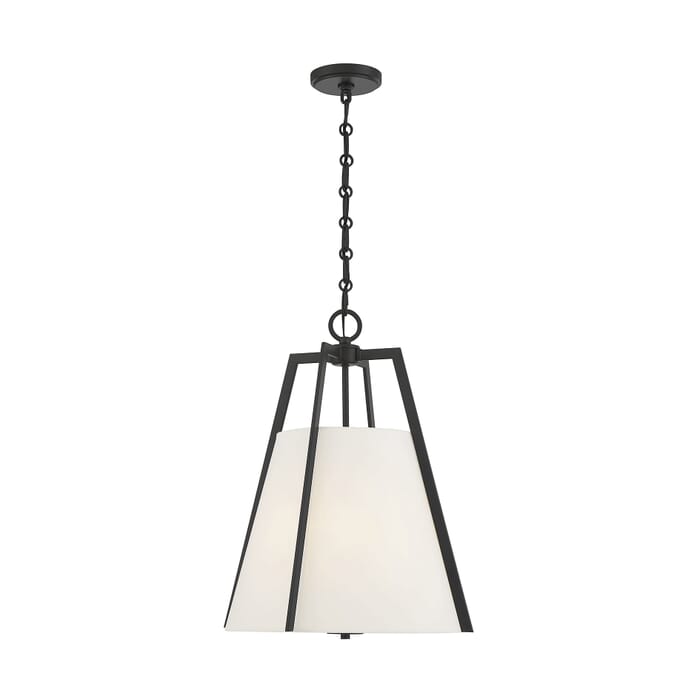 Savoy House Mansfield 3-Light Pendant in Matte Black Savoy House Mansfield 3-Light Pendant in Matte Black