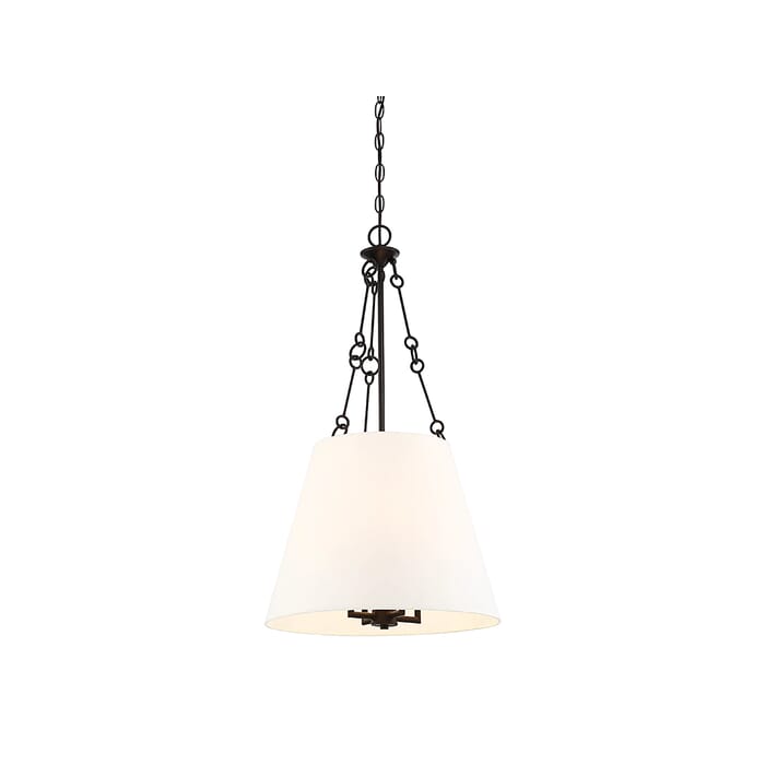 Savoy House Austin 4-Light Pendant in English Bronze Savoy House Austin 4-Light Pendant in English Bronze