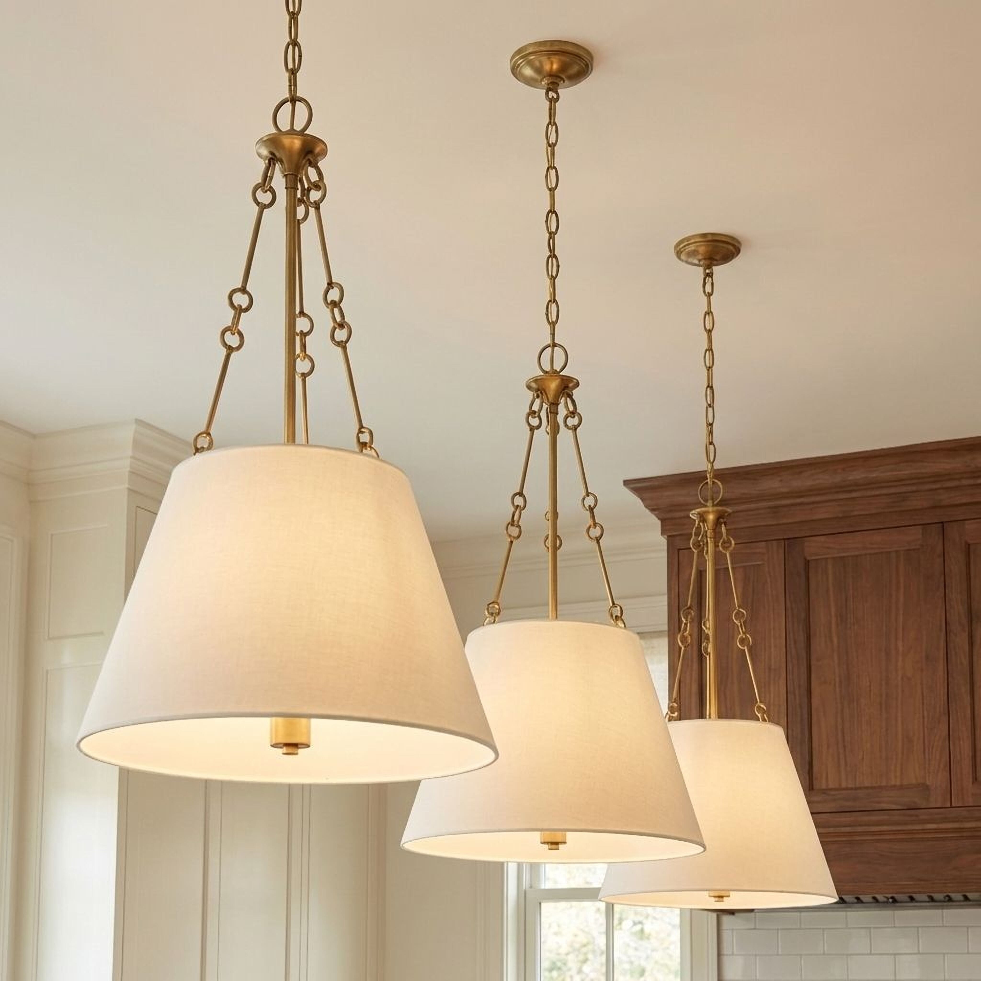 Warm Brass Austin Pendant Light