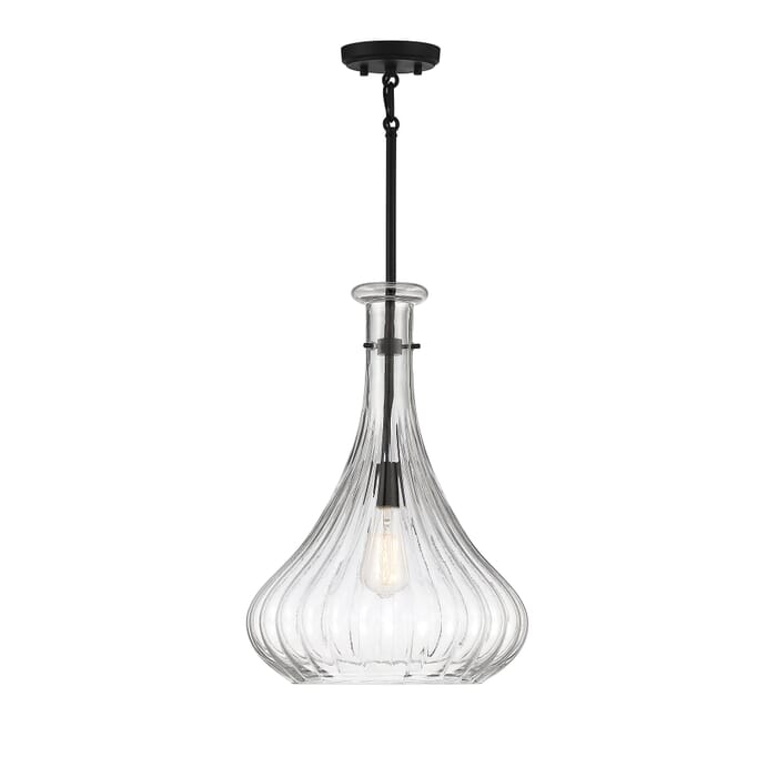 Savoy House Bristo 1-Light Pendant in Matte Black Savoy House Bristo 1-Light Pendant in Matte Black