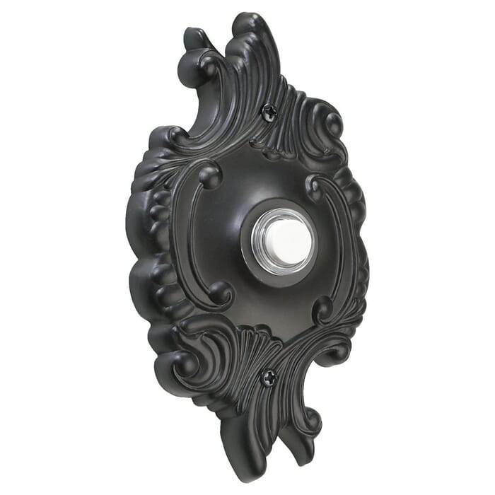 Quorum Door Chime Button in Old World Quorum Door Chime Button in Old World