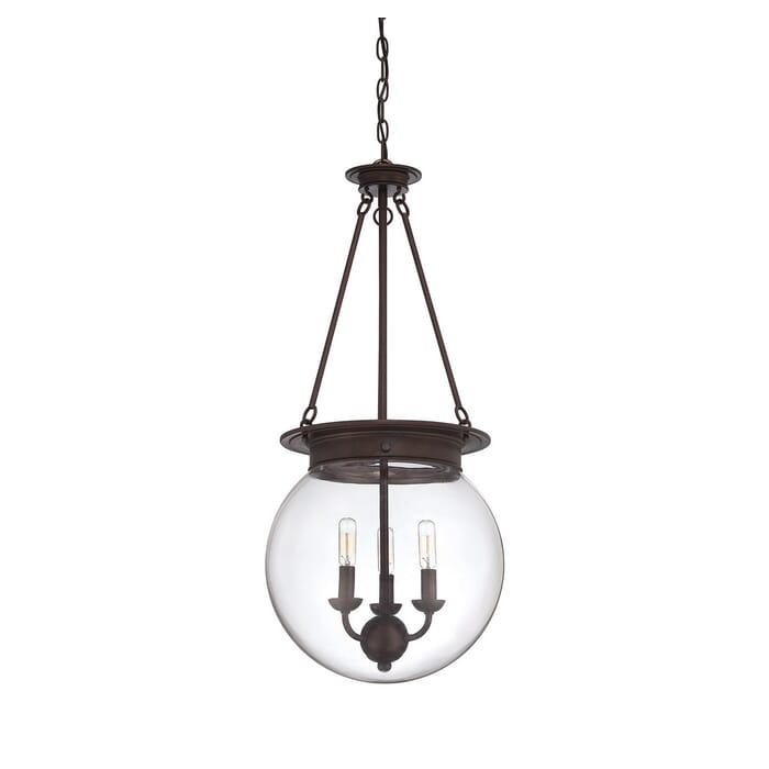 Savoy House Landon Pendant Light in Oiled Burnished Bronze Savoy House Landon Pendant Light in Oiled Burnished Bronze