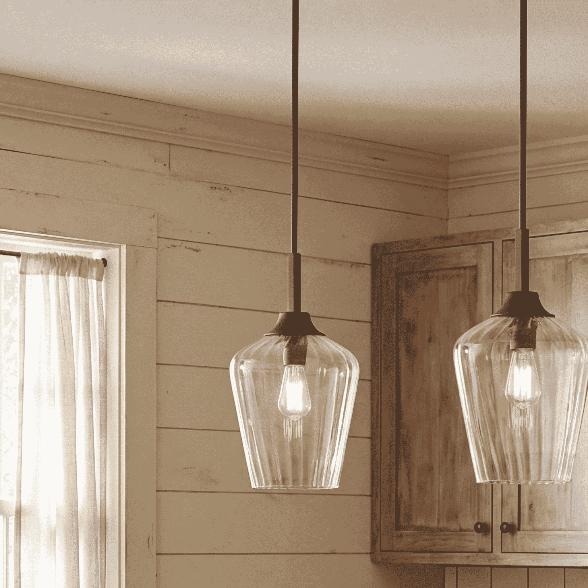 Matte Black One Light Pendant from the Carlton Collection