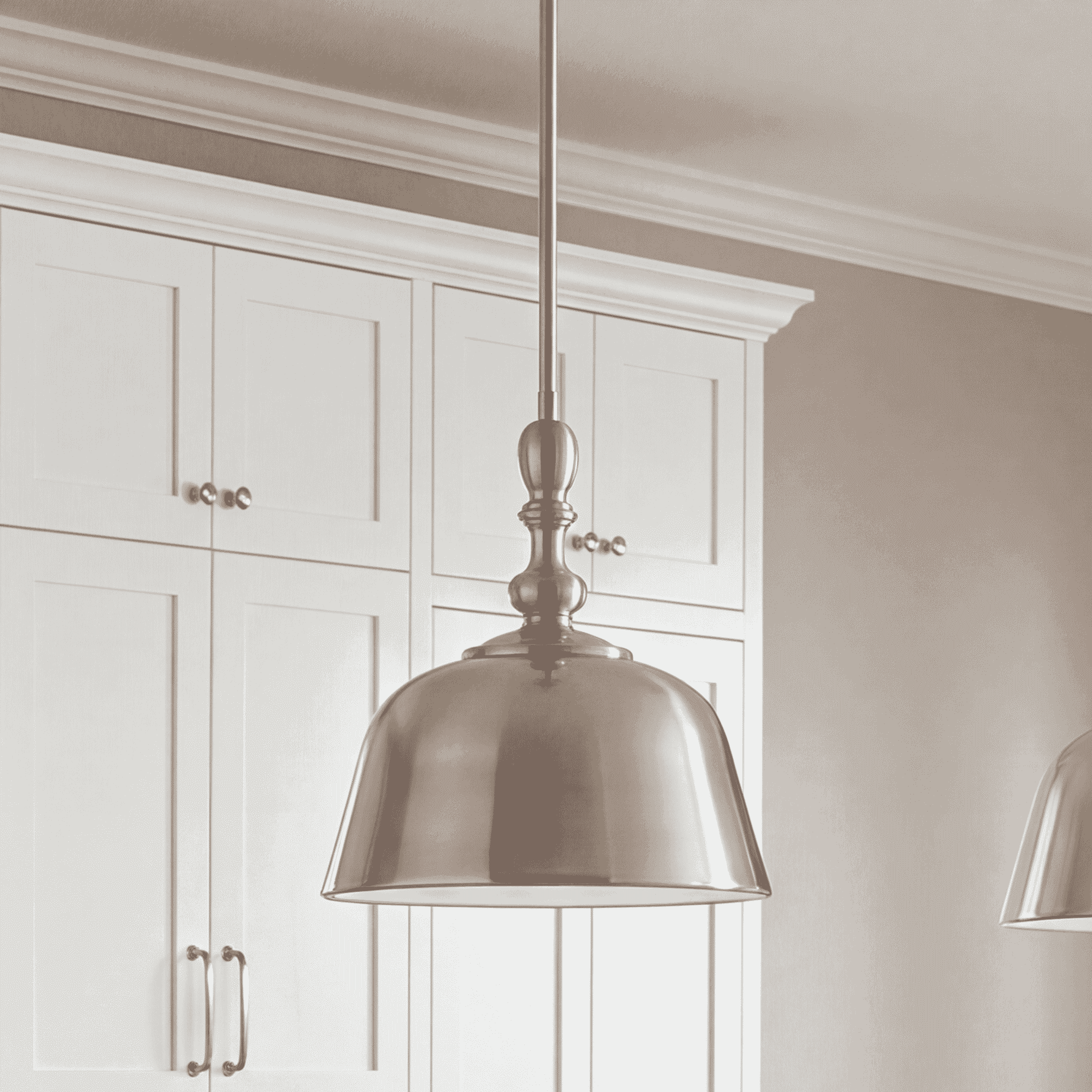 Berg 1-Light Pendant in Satin Nickel
