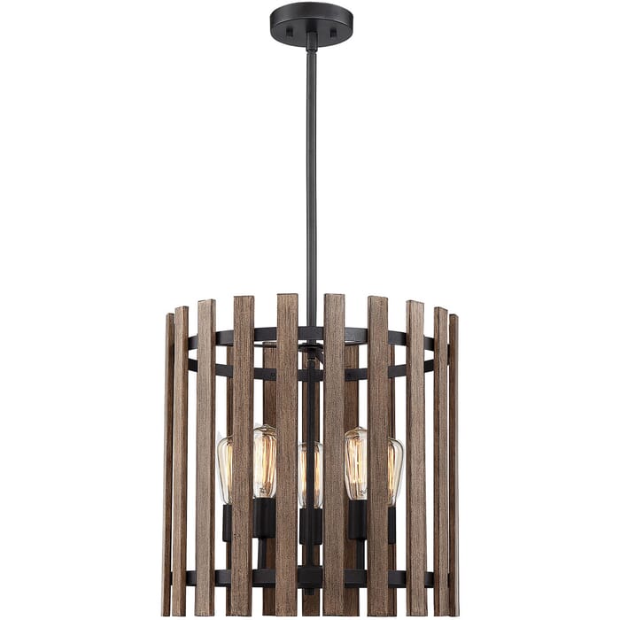 Savoy House Santiago 18" 5-Light Pendant in Sapele Savoy House Santiago 18" 5-Light Pendant in Sapele