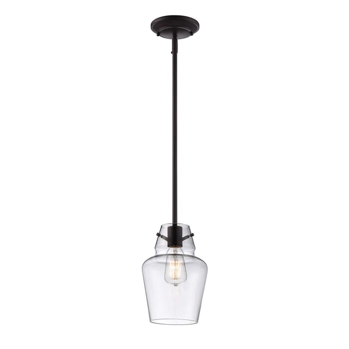 Savoy House Vintage 1-Light Mini-Pendant in English Bronze Savoy House Vintage 1-Light Mini-Pendant in English Bronze