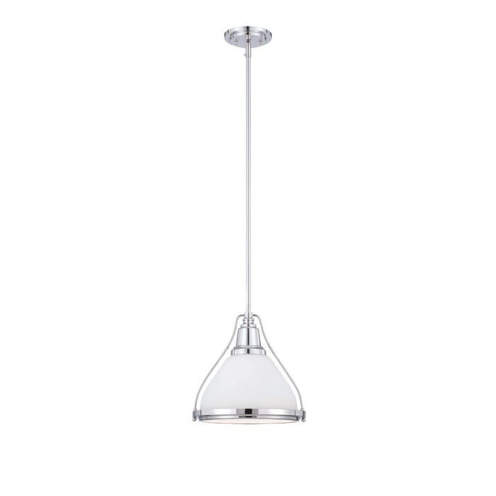 Savoy House Vintage 12" Pendant in Polished Nickel Savoy House Vintage 12" Pendant in Polished Nickel