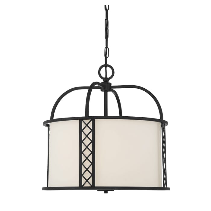 Savoy House Rockford 3-Light Pendant in Matte Black Savoy House Rockford 3-Light Pendant in Matte Black