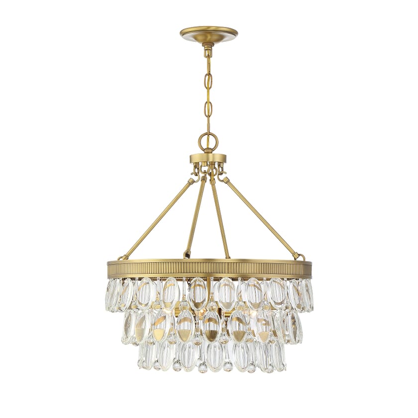 Large lamp in brass and classic luxury crystal m060 swarovski