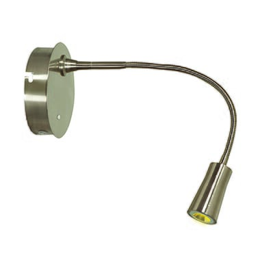 Access Epiphanie 16" Wall Lamp in Brushed Steel