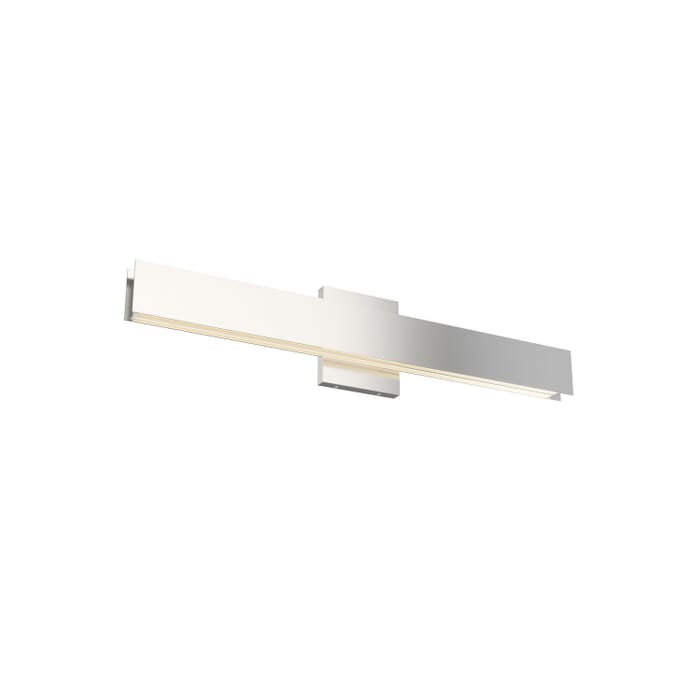 Bau 1-Light LED Bathroom Vanity Light in Polished Nickel Bau 1-Light LED Bathroom Vanity Light in Polished Nickel