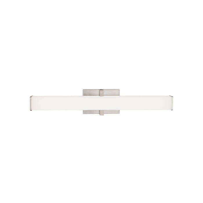 Ellis 1-Light LED Bathroom Vanity Light in Satin Nickel Ellis 1-Light LED Bathroom Vanity Light in Satin Nickel