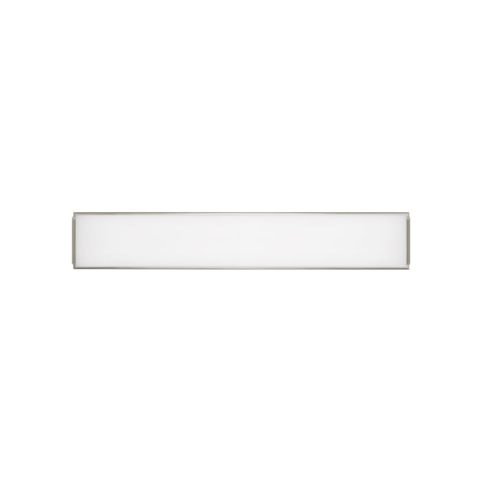Sage 1-Light LED Bathroom Vanity Light in Satin Nickel Sage 1-Light LED Bathroom Vanity Light in Satin Nickel
