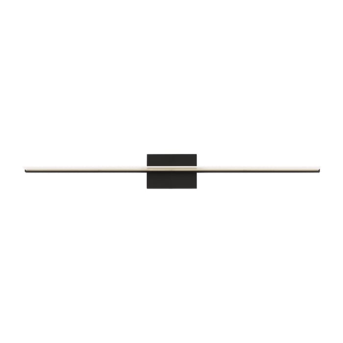 Span 1-Light LED Bathroom Vanity Light in Nightshade Black Span 1-Light LED Bathroom Vanity Light in Nightshade Black