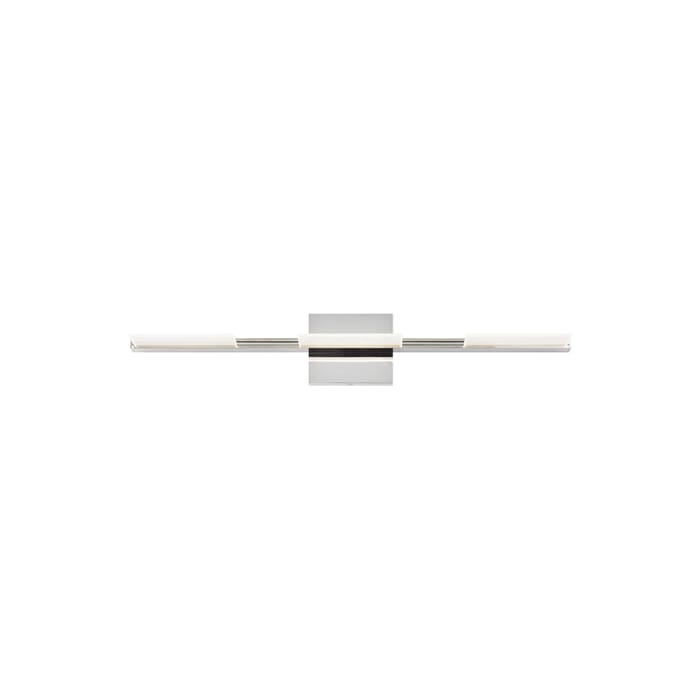 Tech Tris 3-Light 3000K LED 26" Bathroom Vanity Light in Chrome Tech Tris 3-Light 3000K LED 26" Bathroom Vanity Light in Chrome