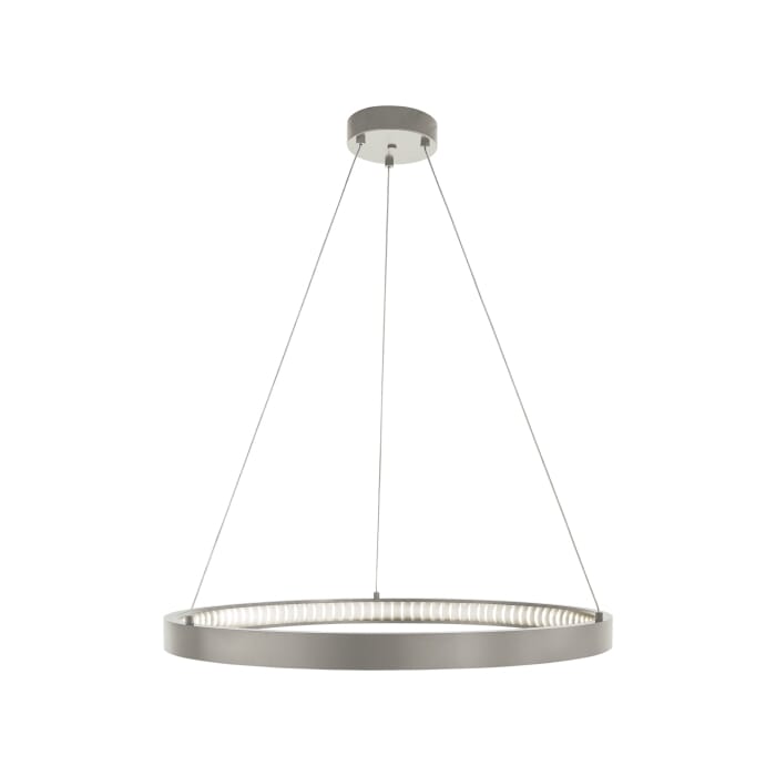 Bodiam 1-Light LED Chandelier in Satin Nickel Bodiam 1-Light LED Chandelier in Satin Nickel