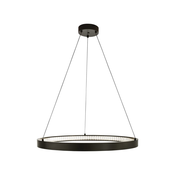 Bodiam 1-Light LED Chandelier in Antique Bronze Bodiam 1-Light LED Chandelier in Antique Bronze