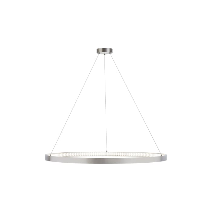 Bodiam 1-Light LED Chandelier in Satin Nickel Bodiam 1-Light LED Chandelier in Satin Nickel