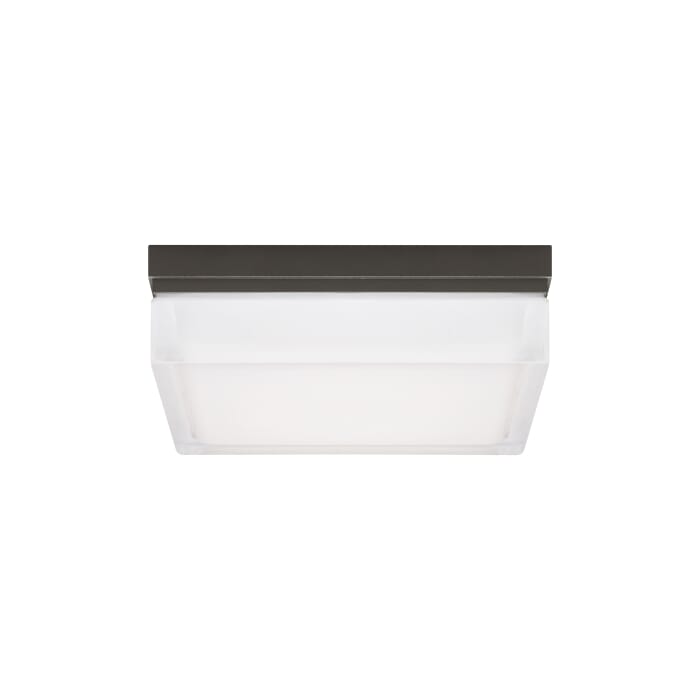 Boxie 1-Light LED Flush Mount in Antique Bronze Boxie 1-Light LED Flush Mount in Antique Bronze