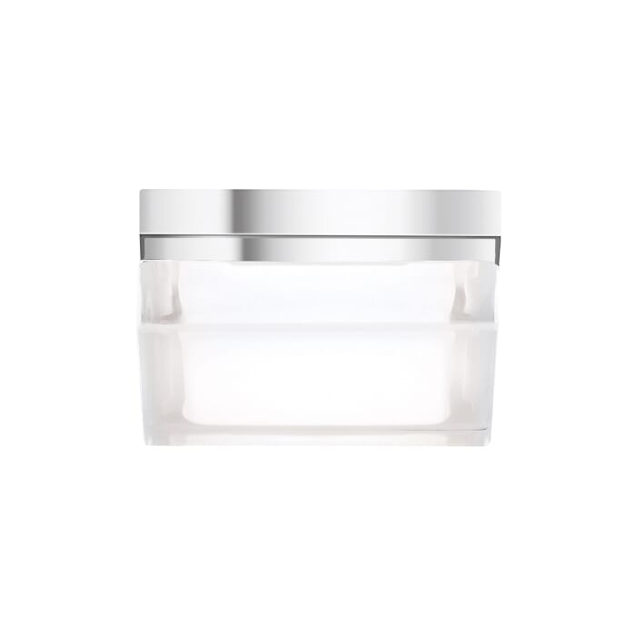Boxie 1-Light LED Flush Mount in Chrome Boxie 1-Light LED Flush Mount in Chrome