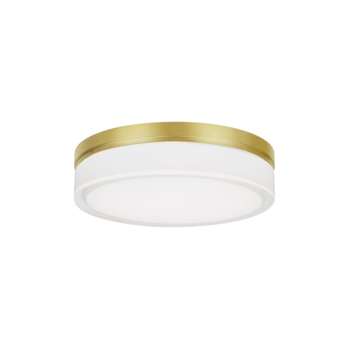 Cirque 1-Light LED Flush Mount in Aged Brass Cirque 1-Light LED Flush Mount in Aged Brass
