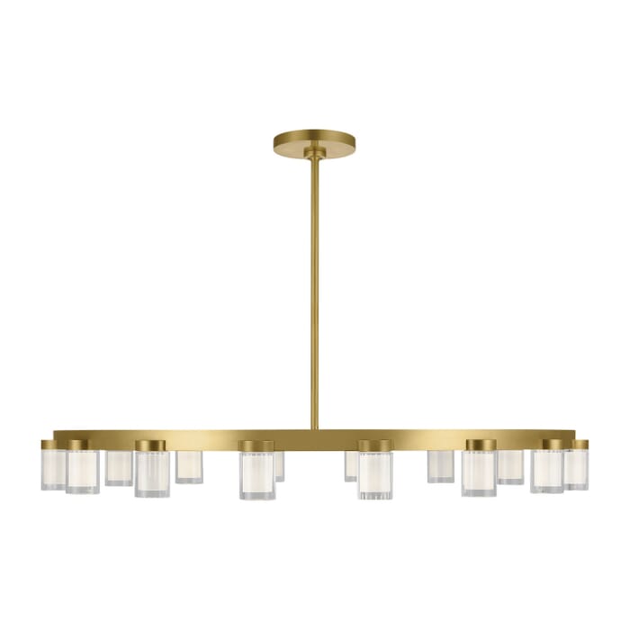 Esfera 16-Light LED Chandelier in Natural Brass Esfera 16-Light LED Chandelier in Natural Brass