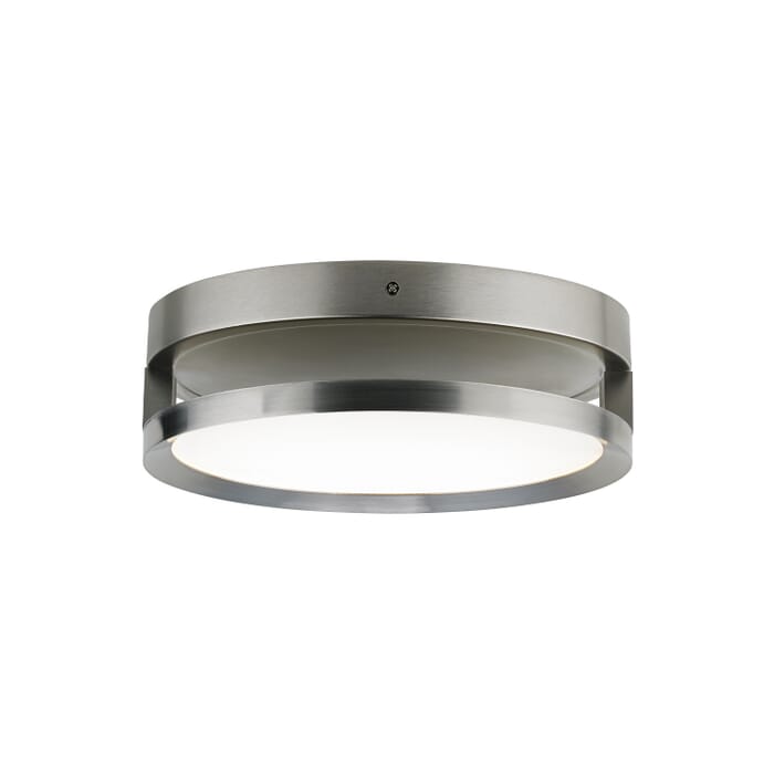 Finch Float LED Flush Mount in Satin Nickel Finch Float LED Flush Mount in Satin Nickel