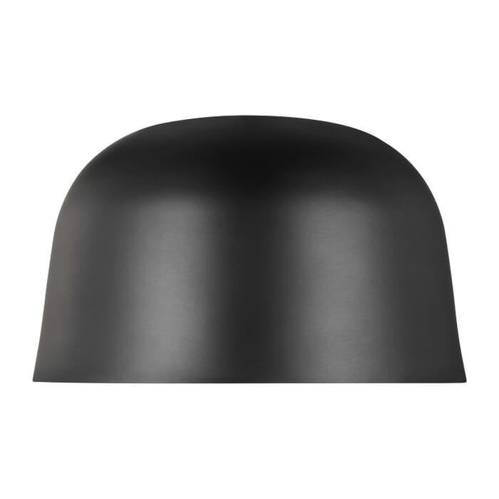 Foundry 1-Light LED Flush Mount in Nightshade Black Foundry 1-Light LED Flush Mount in Nightshade Black