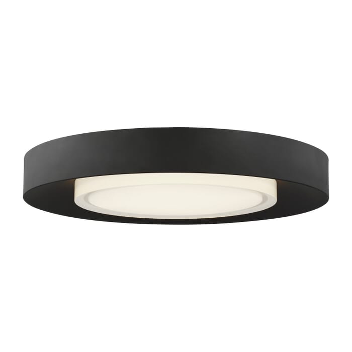 Hilo 1-Light LED Flush Mount in Nightshade Black Hilo 1-Light LED Flush Mount in Nightshade Black
