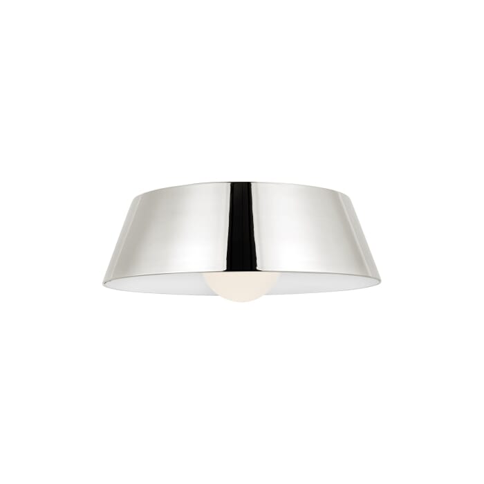 Joni 1-Light LED Flush Mount in Polished Nickel Joni 1-Light LED Flush Mount in Polished Nickel
