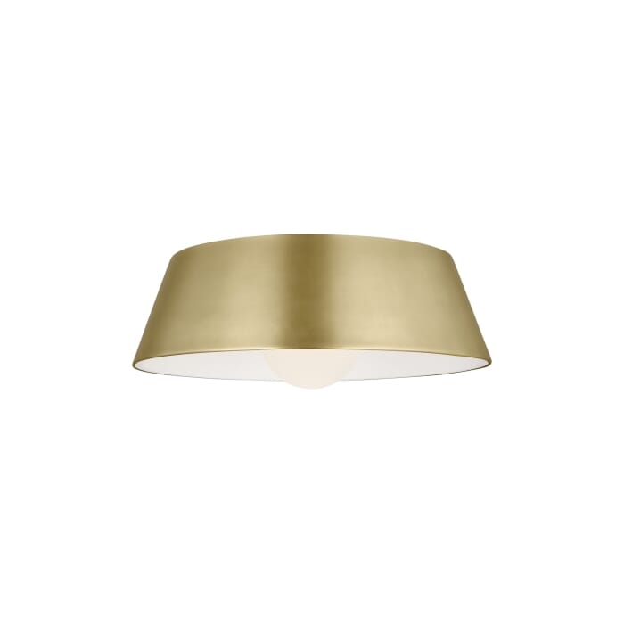 Joni 1-Light LED Flush Mount in Aged Brass Joni 1-Light LED Flush Mount in Aged Brass