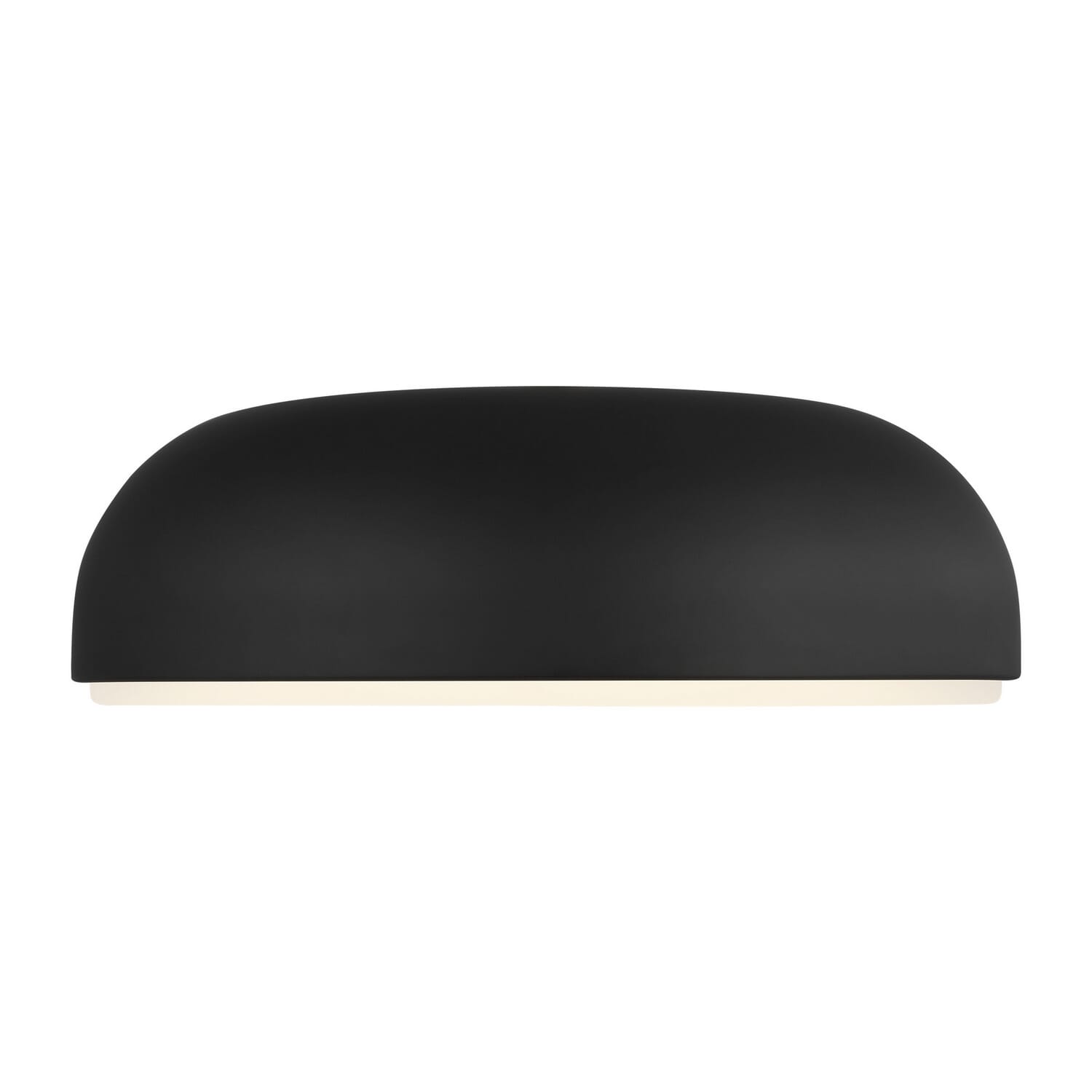 Kosa 1-Light LED Flush Mount in Nightshade Black