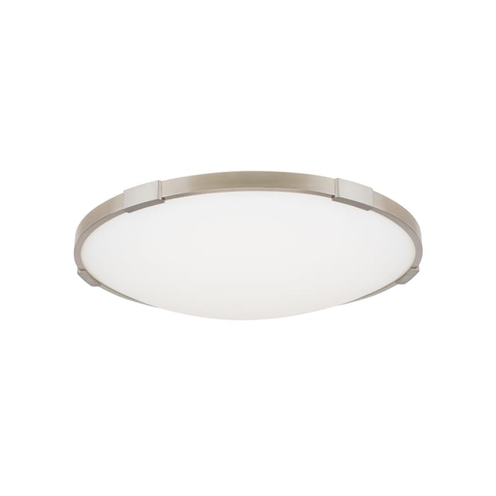 Lance 1-Light LED Flush Mount in Satin Nickel Lance 1-Light LED Flush Mount in Satin Nickel