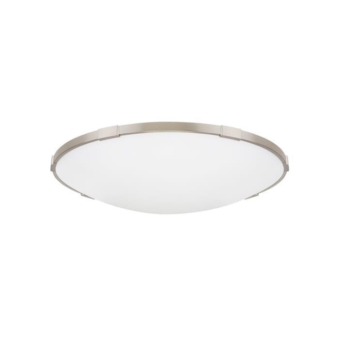 Lance 1-Light LED Flush Mount in Satin Nickel Lance 1-Light LED Flush Mount in Satin Nickel
