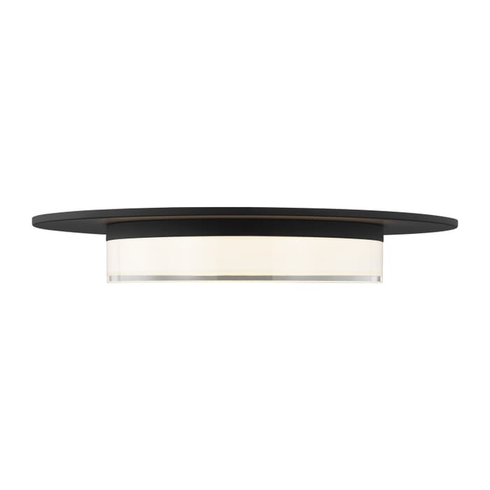 Sen 1-Light LED Flush Mount in Nightshade Black Sen 1-Light LED Flush Mount in Nightshade Black