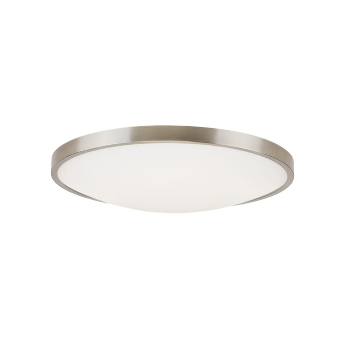 Vance 1-Light LED Flush Mount in Satin Nickel Vance 1-Light LED Flush Mount in Satin Nickel