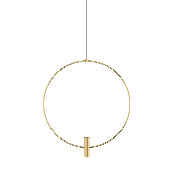 Layla 1-Light LED Pendant in Natural Brass Layla 1-Light LED Pendant in Natural Brass